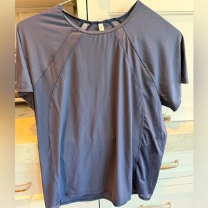 Athleta Women’s Navy Blue Athletic Shirt, size M, EUC